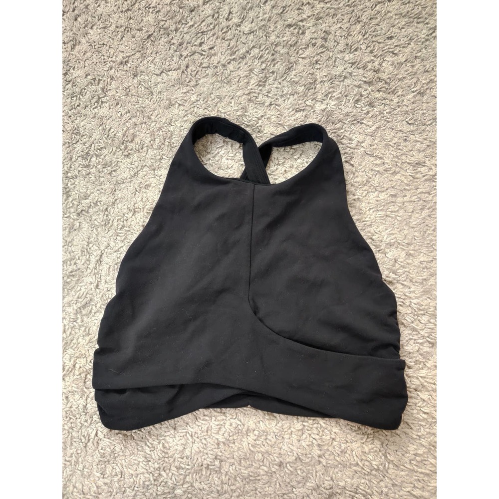 lululemon athletica Black High Neck Sports Bra